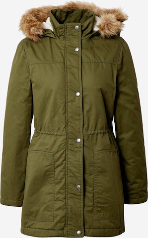 GAP Between-Seasons Parka in Green: front