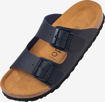 Palado Mules 'Palado Korfu Matt' in Blue: front