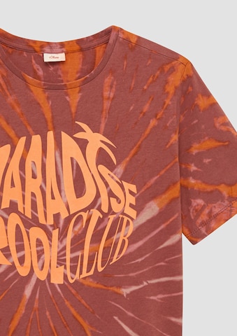 T-Shirt s.Oliver en rouge