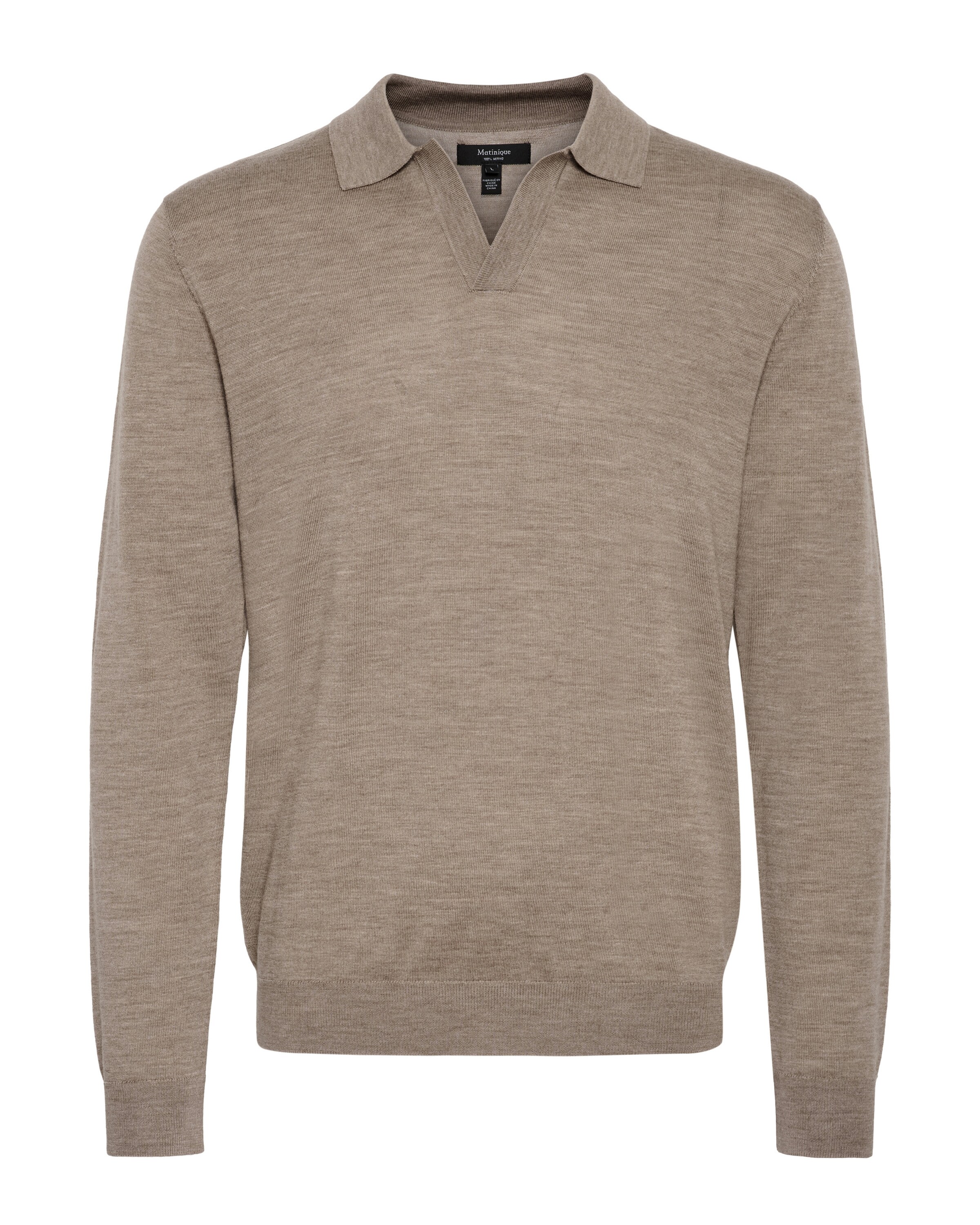 Matinique Pullover in Braun: Vorderseite