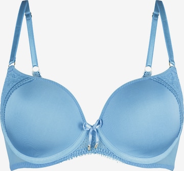 mėlyna LingaDore Marškinėliai Liemenėlė: priekis