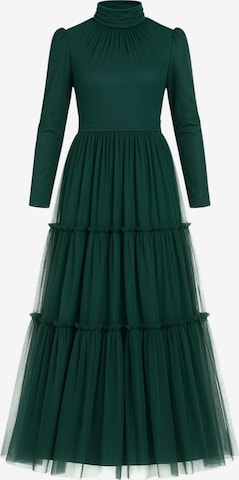 Abito da sera 'LAYLA' di fashionshowcase in verde: frontale