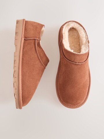 Pantoufle Next en marron