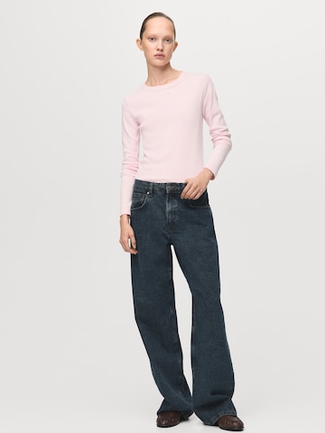 MANGO T-shirt 'ENI' i rosa