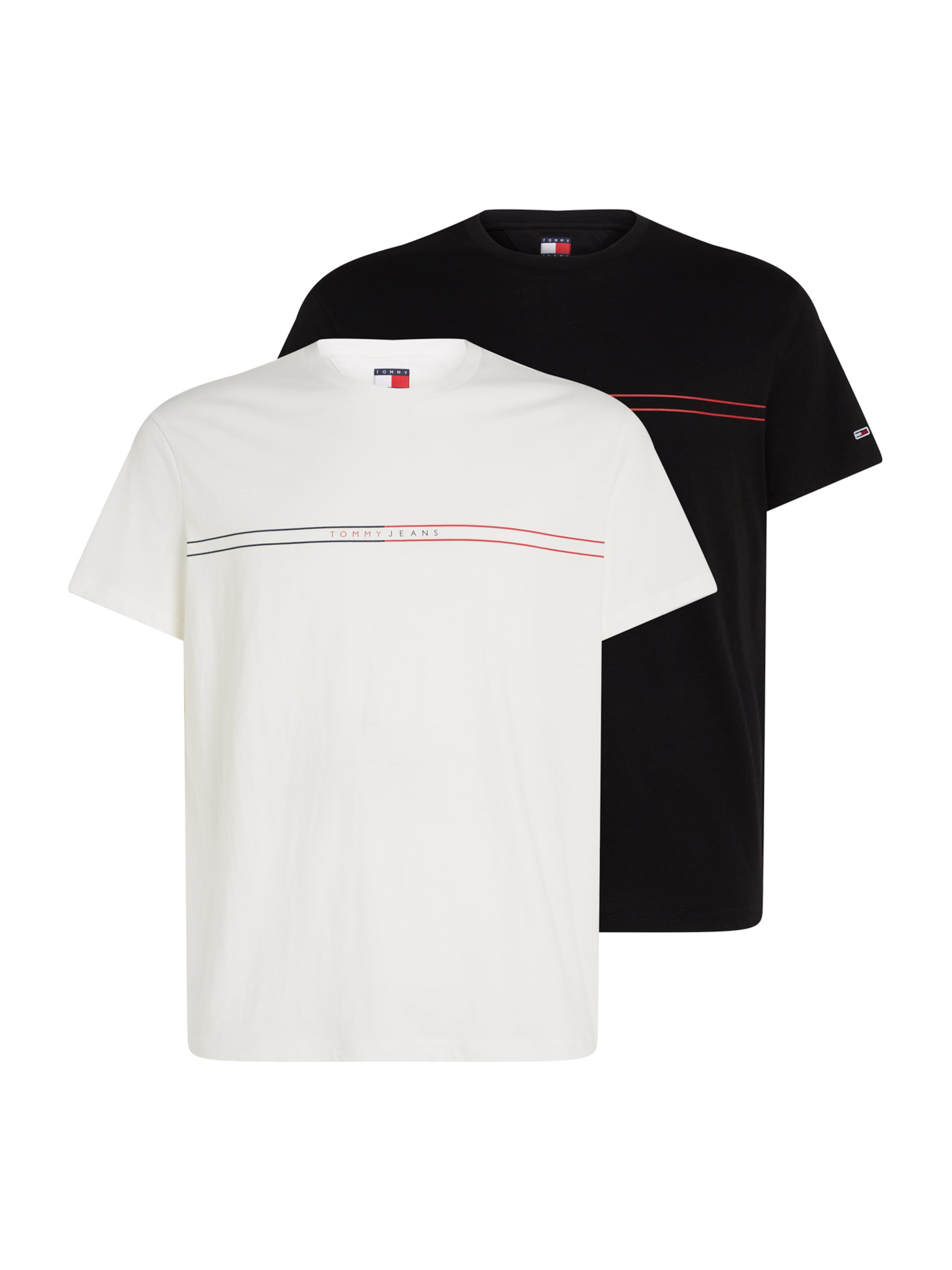 Tommy Jeans Bluser & t-shirts i sort: forside