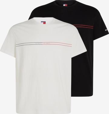 T-Shirt Tommy Jeans en noir : devant