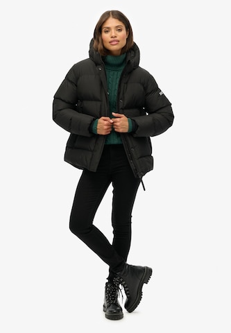 Veste mi-saison Superdry en noir