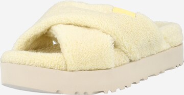 Ciabatta di UGG in giallo: frontale