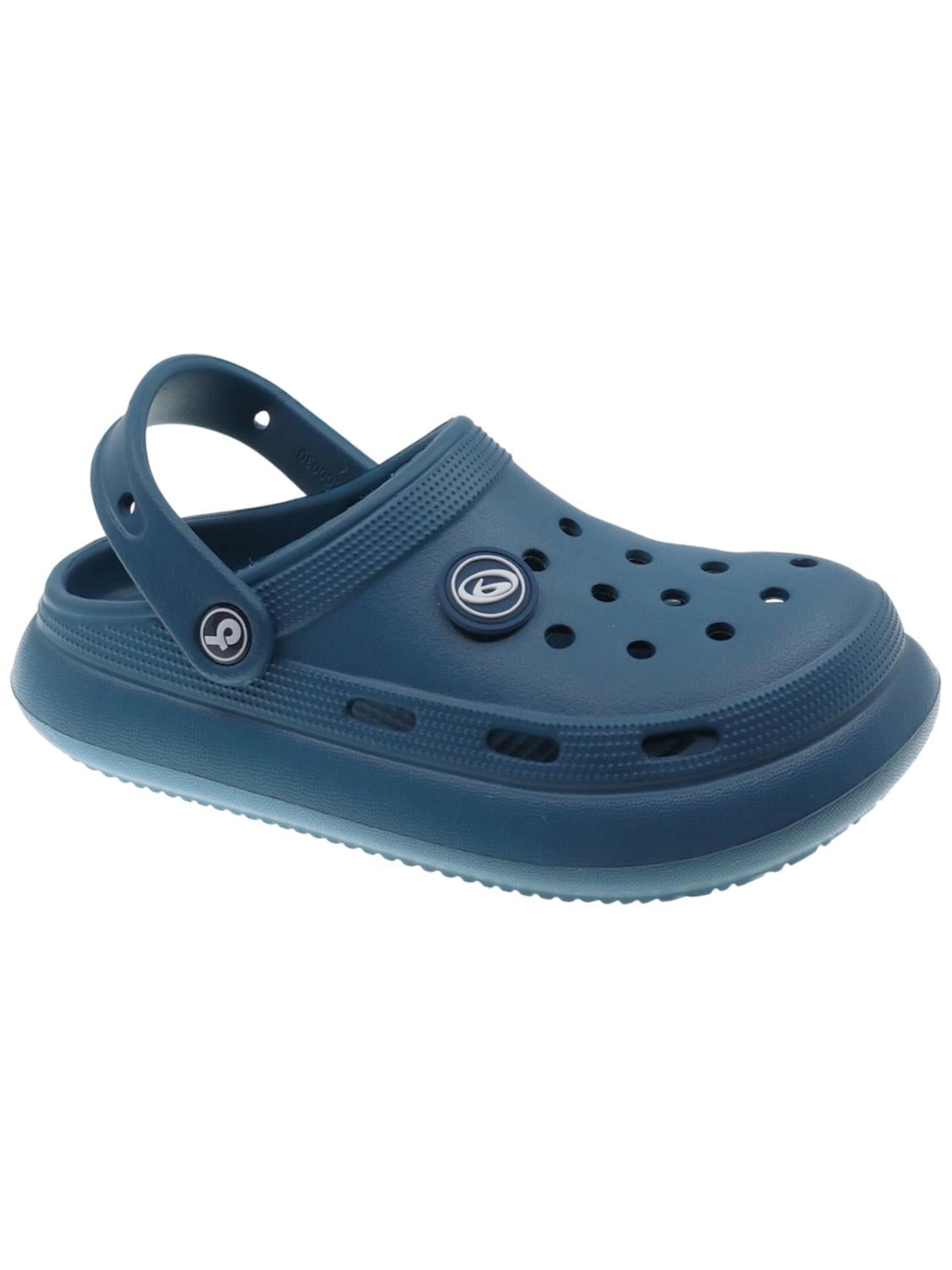 Chaussures ouvertes 'Eva Clog' Beppi en bleu : devant