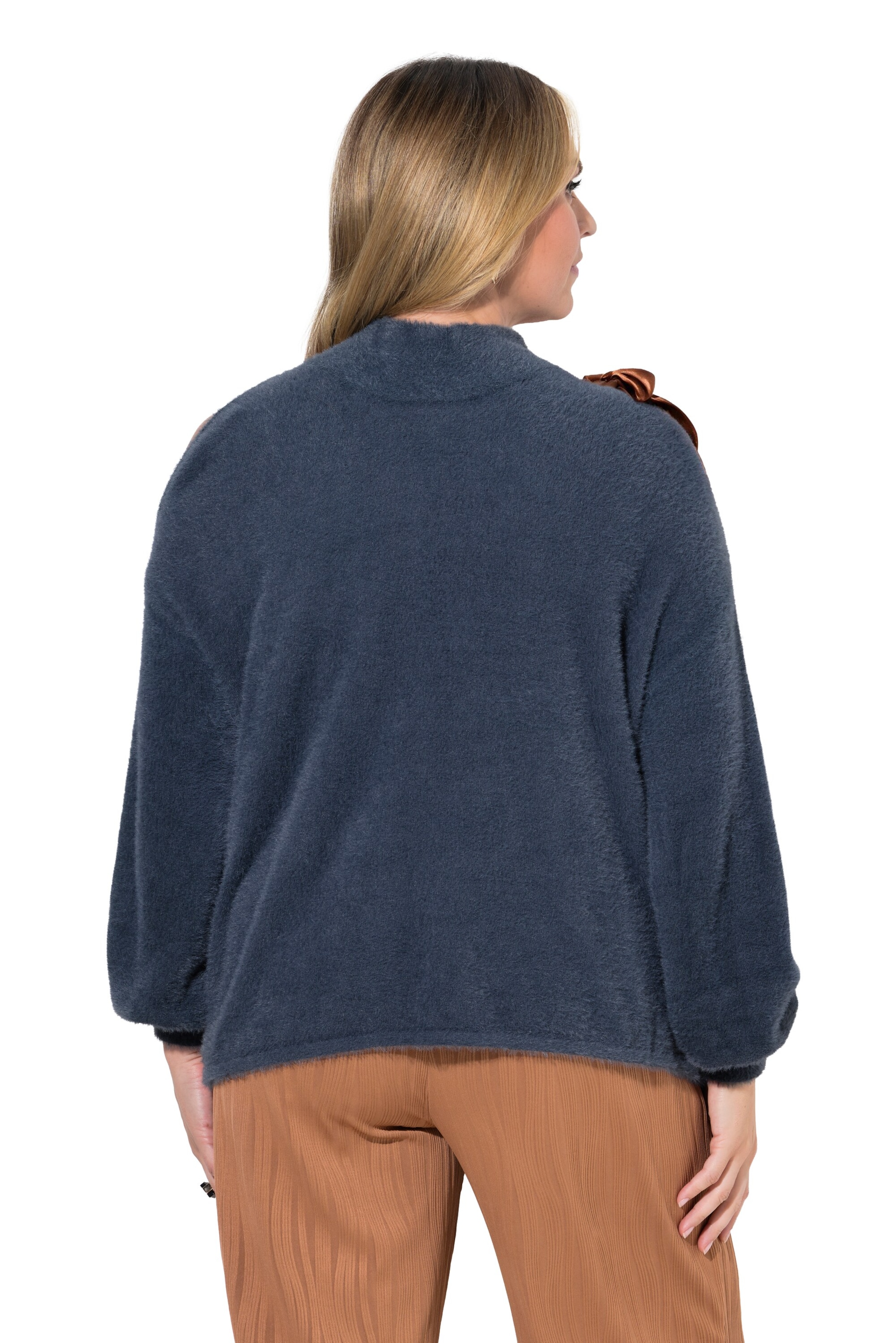 MIAMODA Sweater in Blue