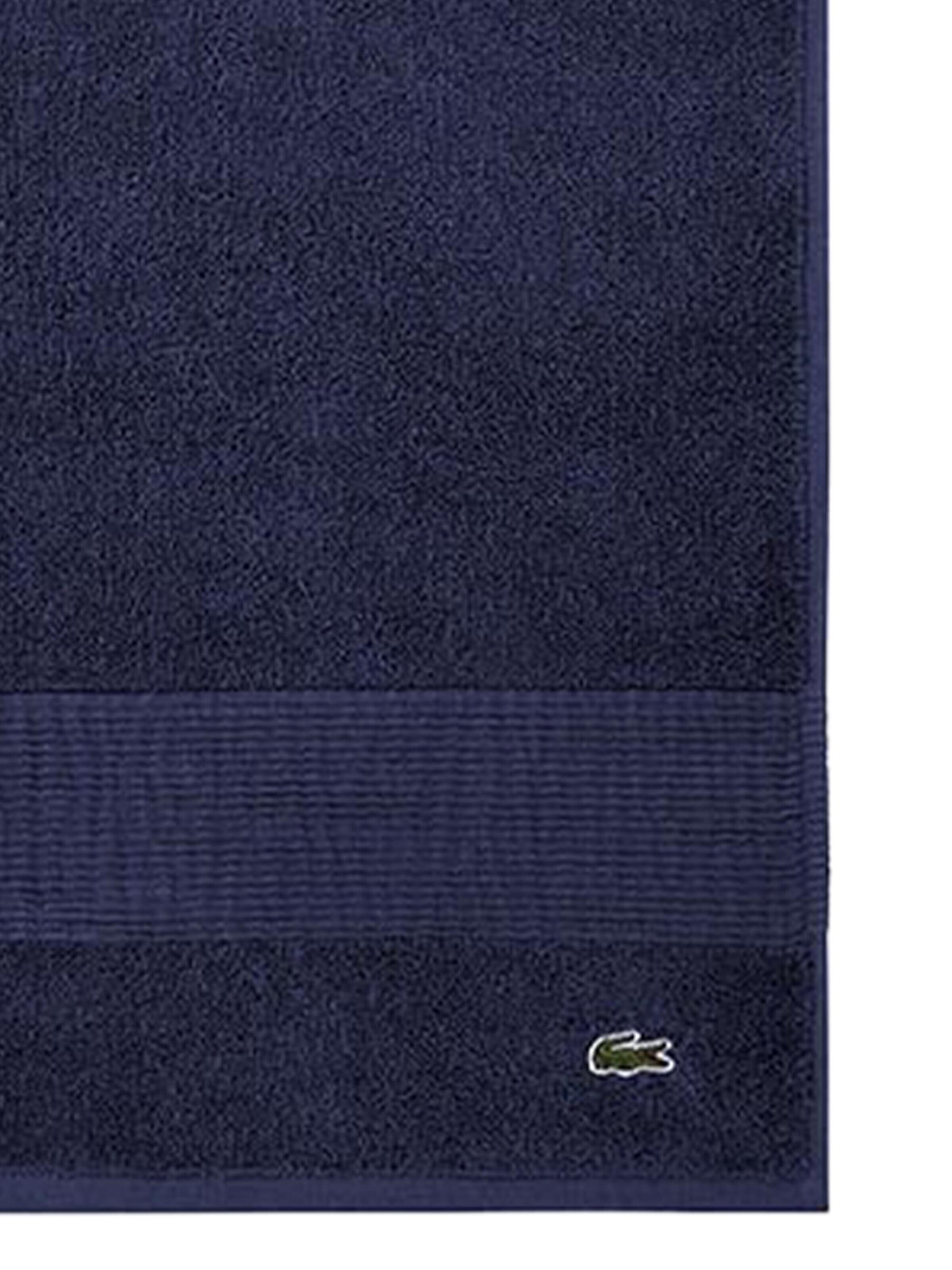 LACOSTE Handtuch 'LLECROCO'‌‌‌‌‌‌‌‌ in Blau