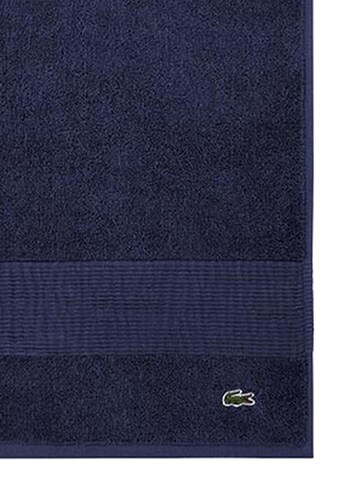 LACOSTE Handtuch 'LLECROCO'‌ in Blau