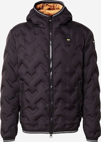 Blauer.USA Zimní bunda 'PIERY' – černá: přední strana