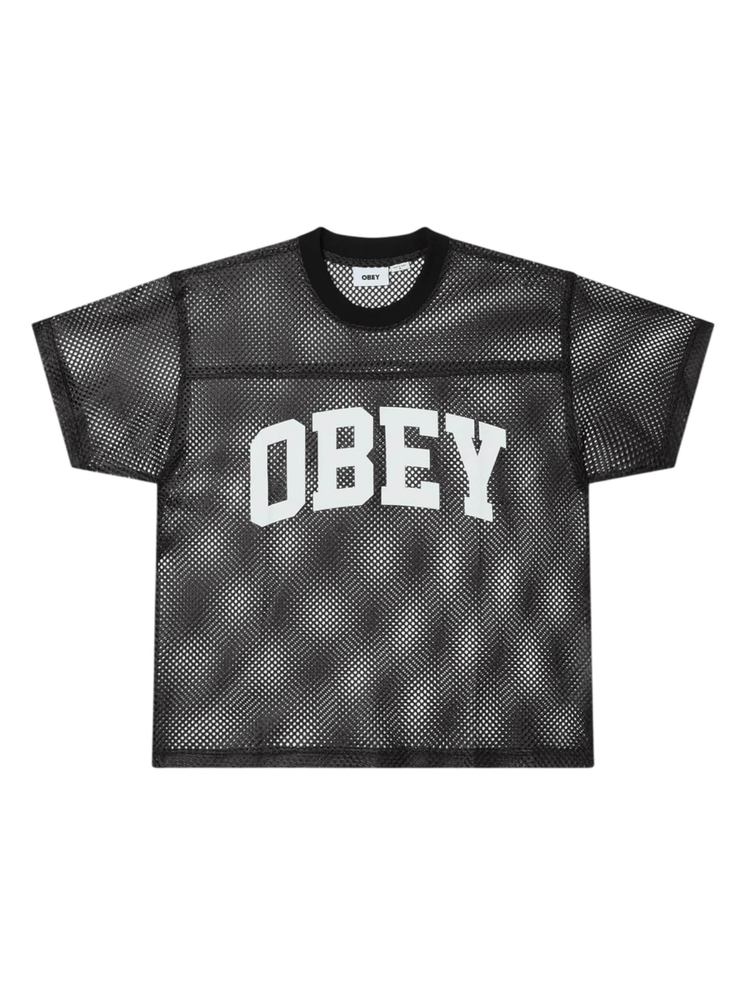 Obey Shirt in S in de kleur Zwart, Productweergave