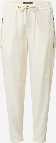 Marc O'Polo Tapered Broek 'Lonta' in Beige: voorkant