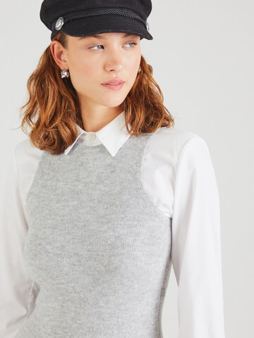 Abito in maglia 'PCNANU' di PIECES in grigio