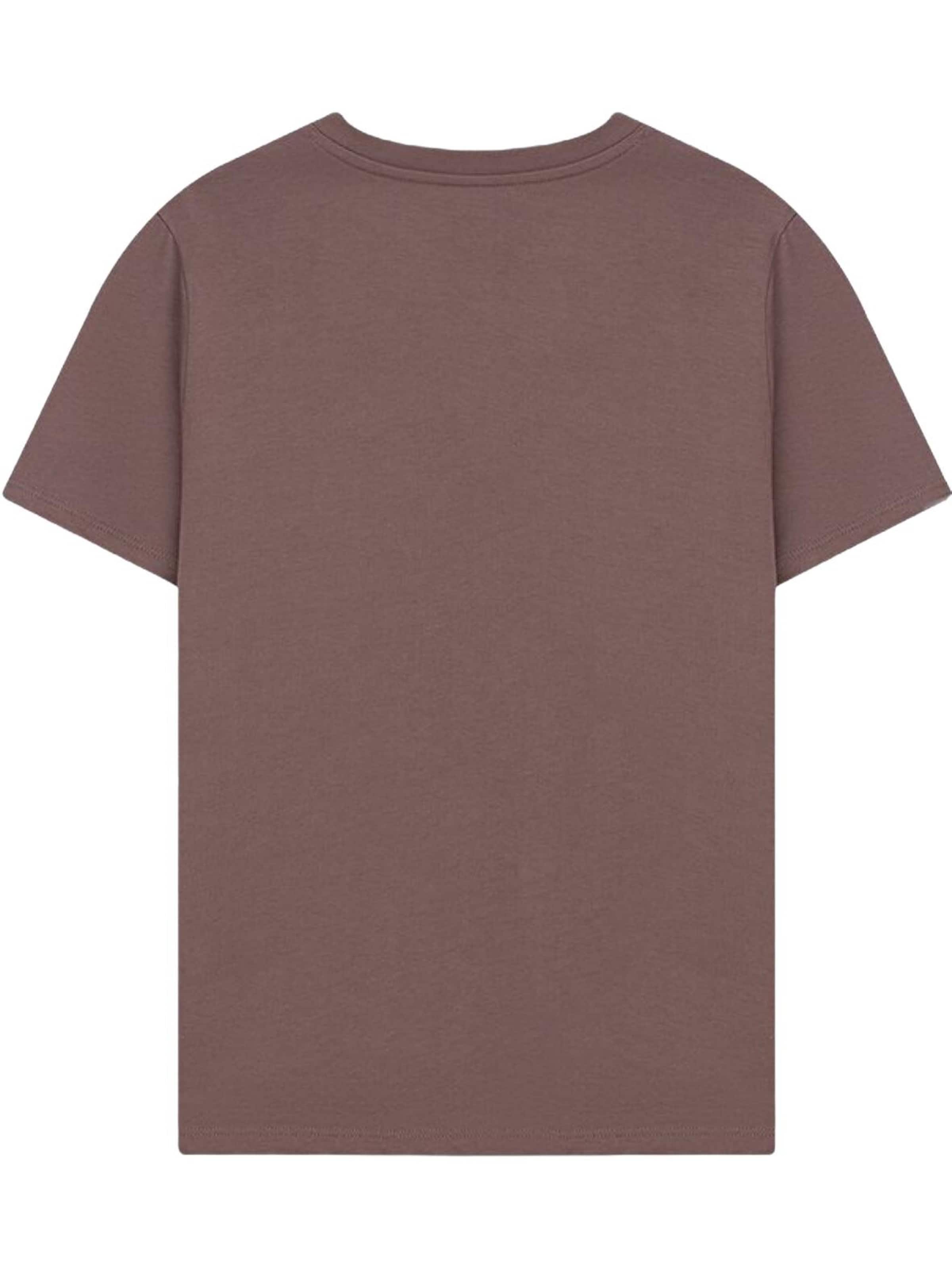LTB Jeans - Camiseta 'LTB Jeans Damen Basic T-Shirt' en marrón