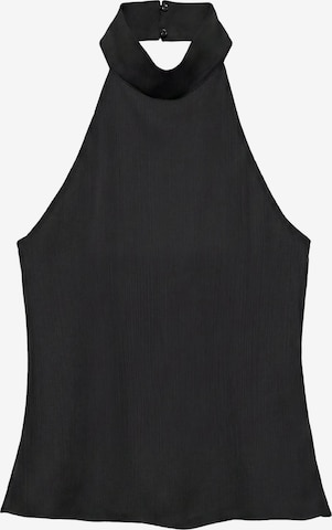Top di Pull&Bear in nero: frontale