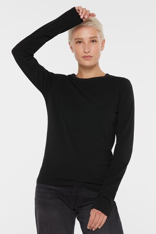 SENSES.THE LABEL Shirt in Black: front