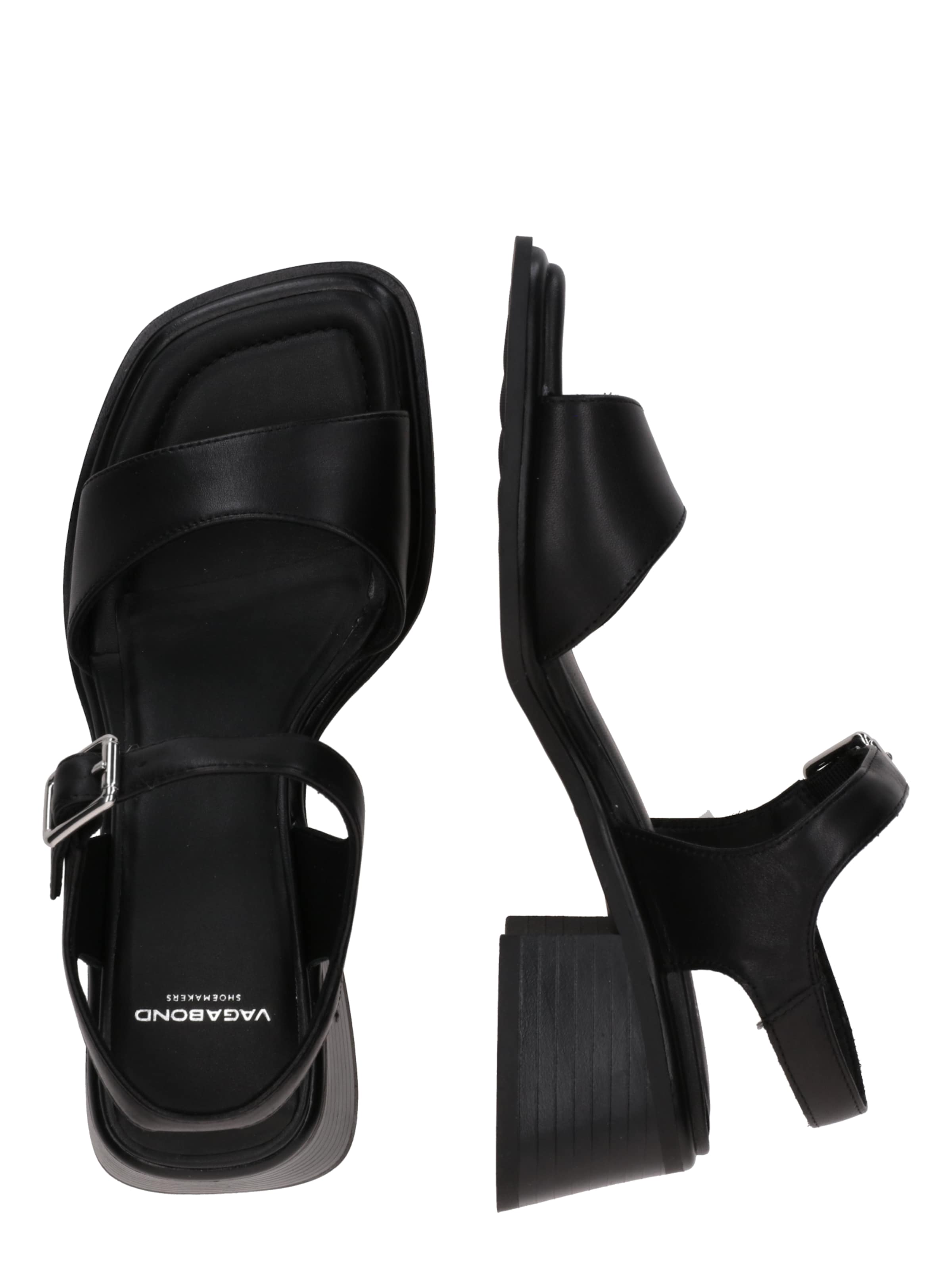 VAGABOND SHOEMAKERS Sandaler 'INES' i sort