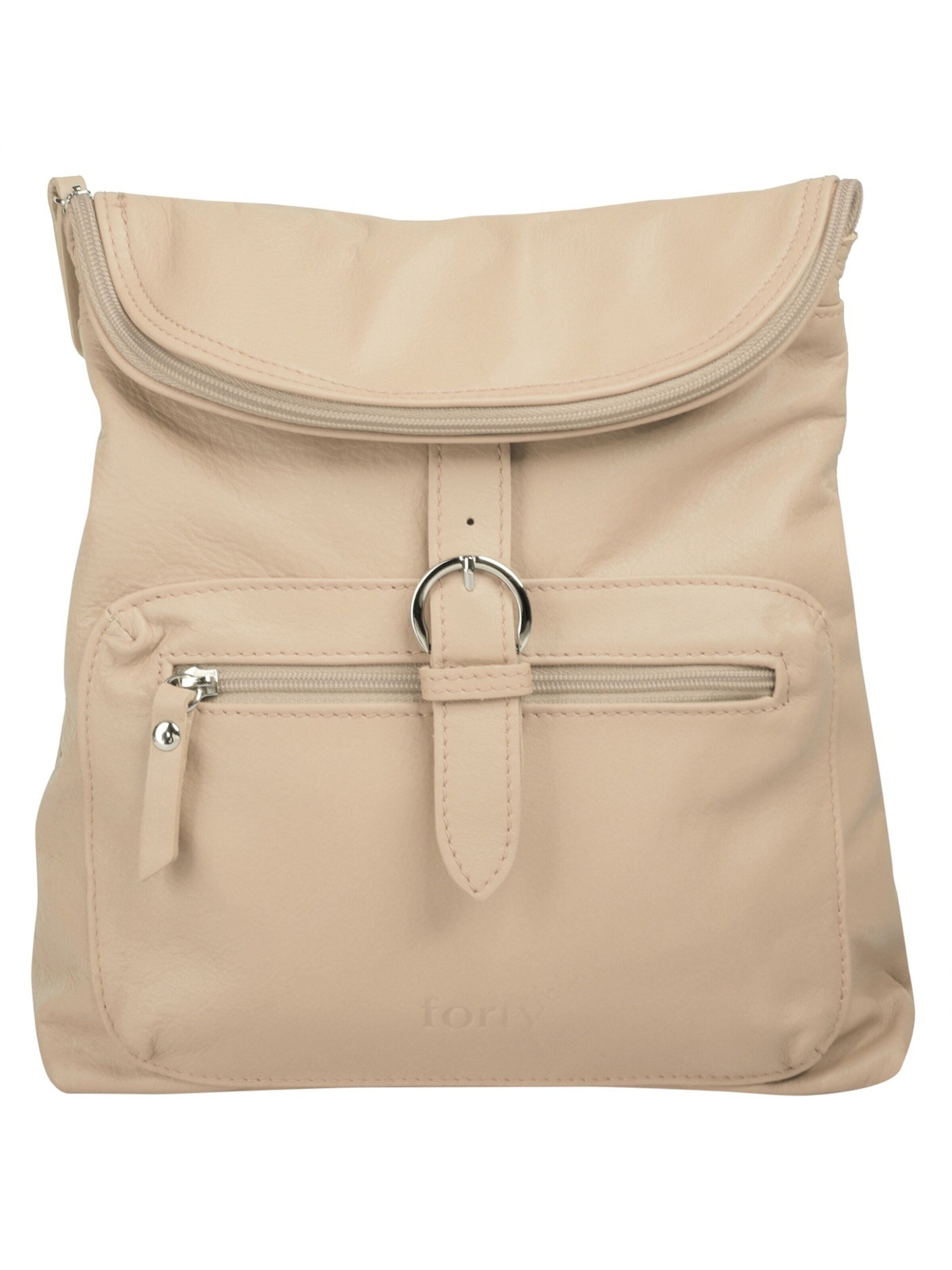 forty° Backpack in Beige: front