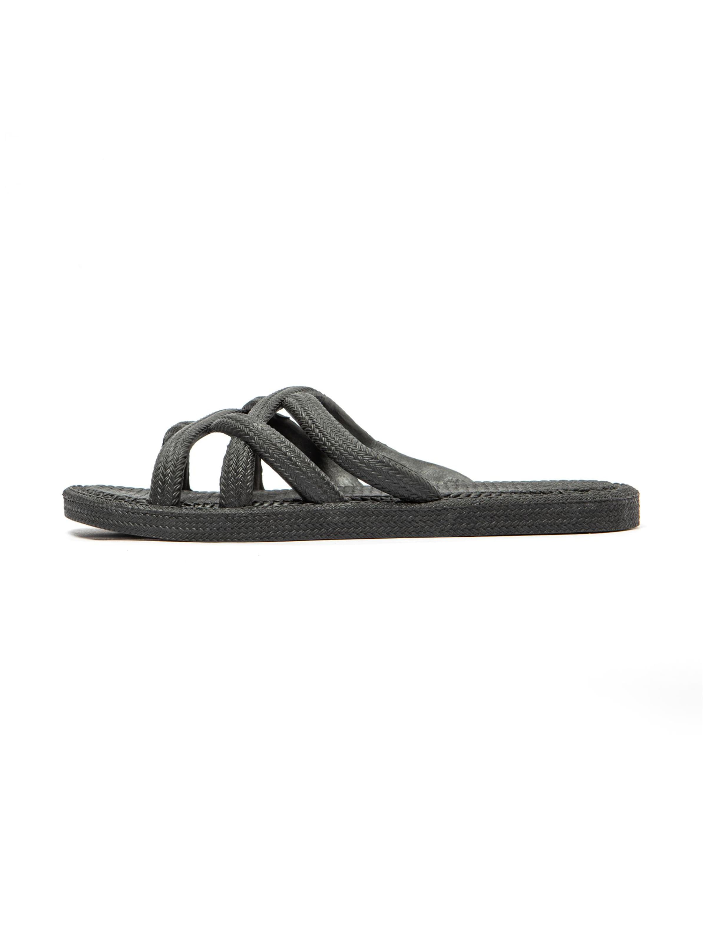 Brasileras - Sandalias 'Gezer Mersin' en negro: frente