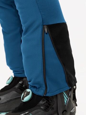 VAUDE Tapered Sportbroek ' Larice' in Blauw