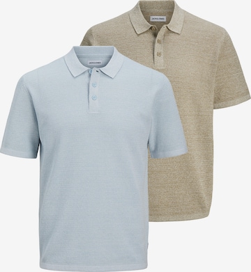 JACK & JONES Shirt 'George' in Blauw: voorkant