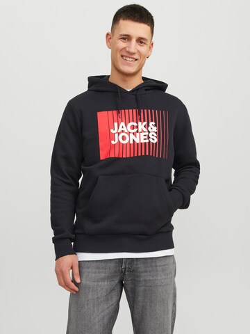 JACK & JONES Свитшот в Черный: спереди