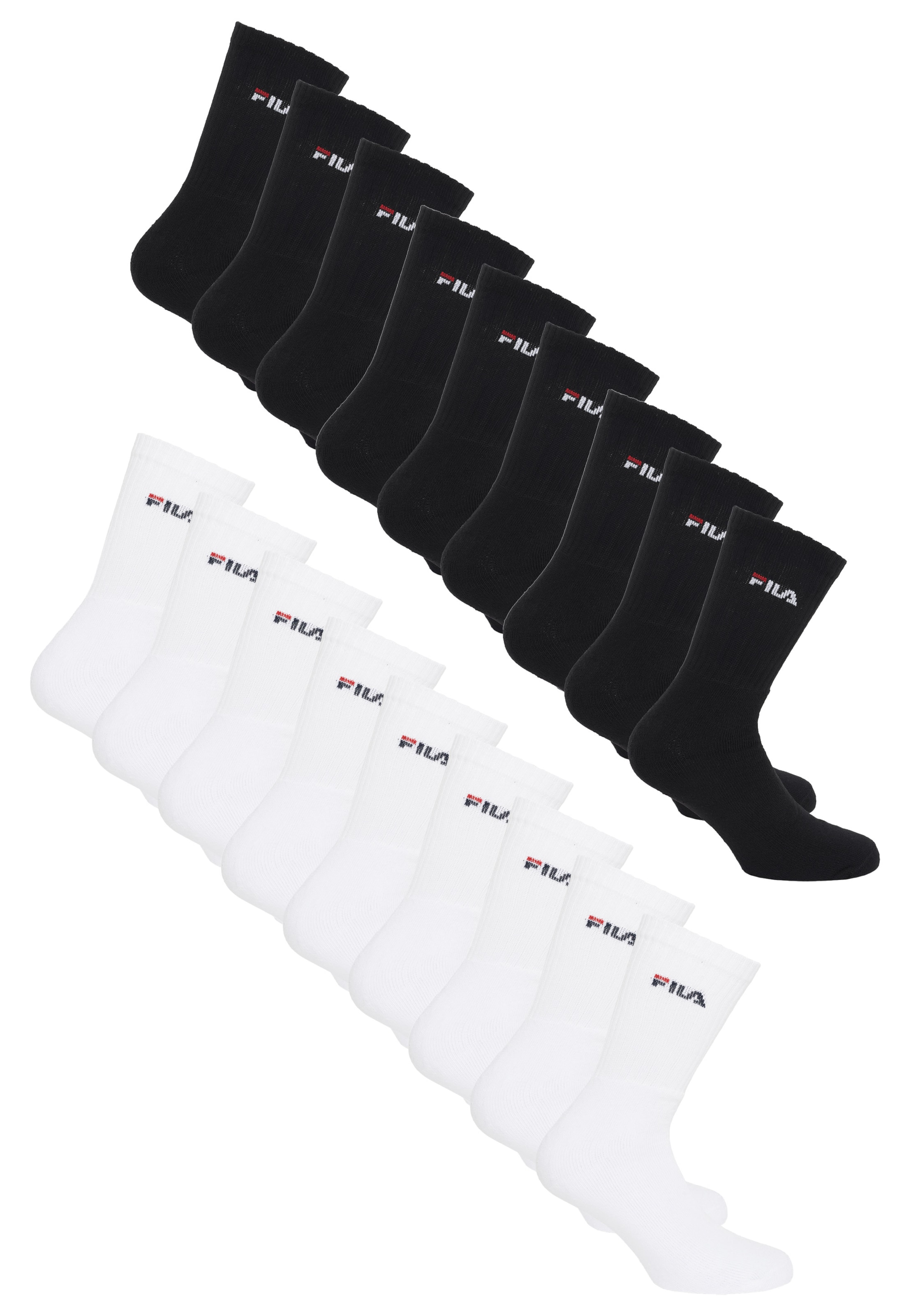 FILA Socks in Black: front