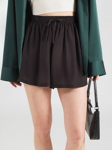 ABOUT YOU Loosefit Παντελόνι 'Josina' σε μαύρο: μπροστά