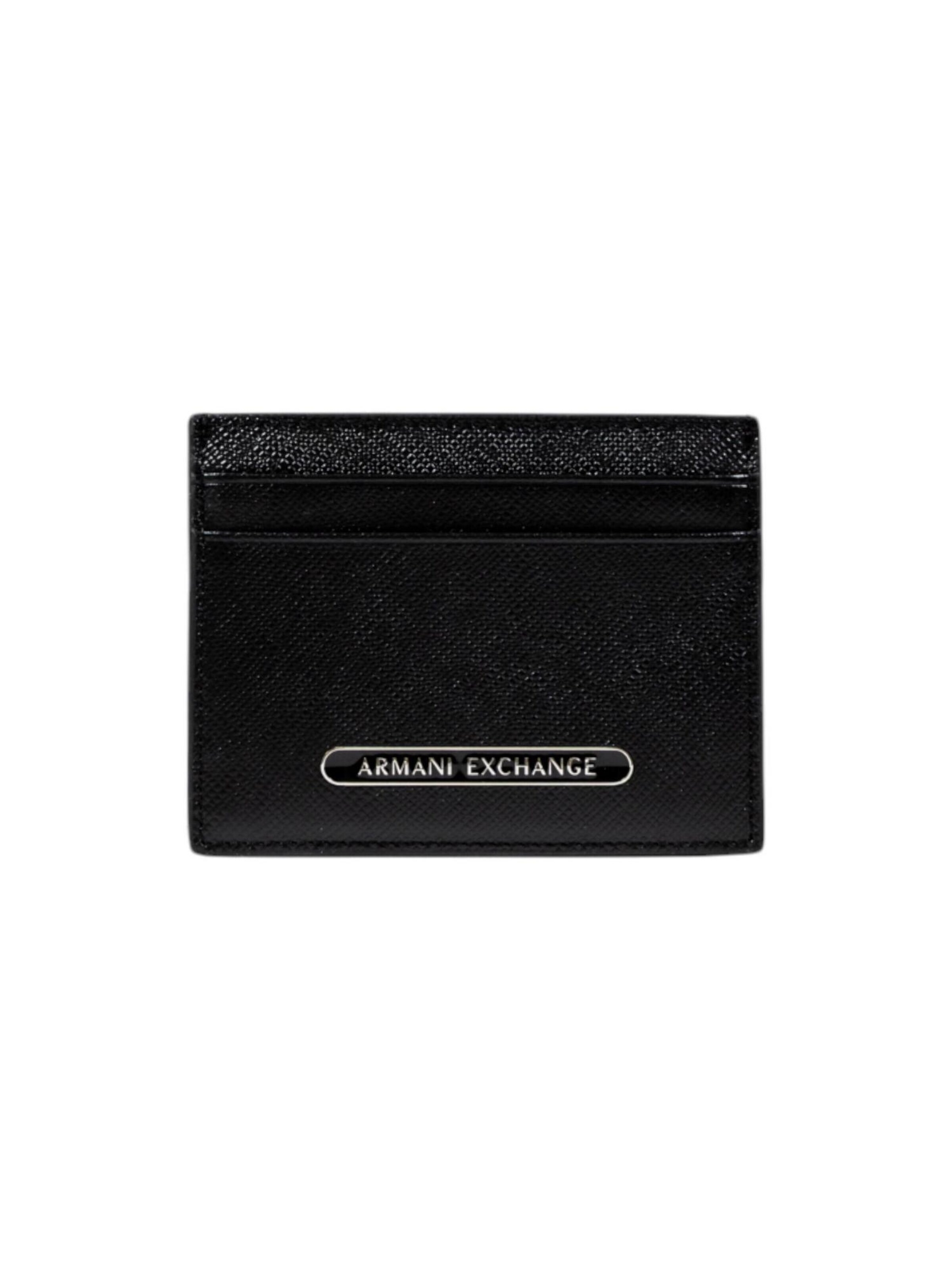 Portamonete 'XM000169 AF12702' di ARMANI EXCHANGE in nero: frontale