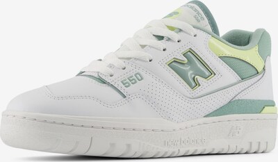 new balance Sneakers laag '550' in de kleur Groen gemêleerd / Wit, Productweergave