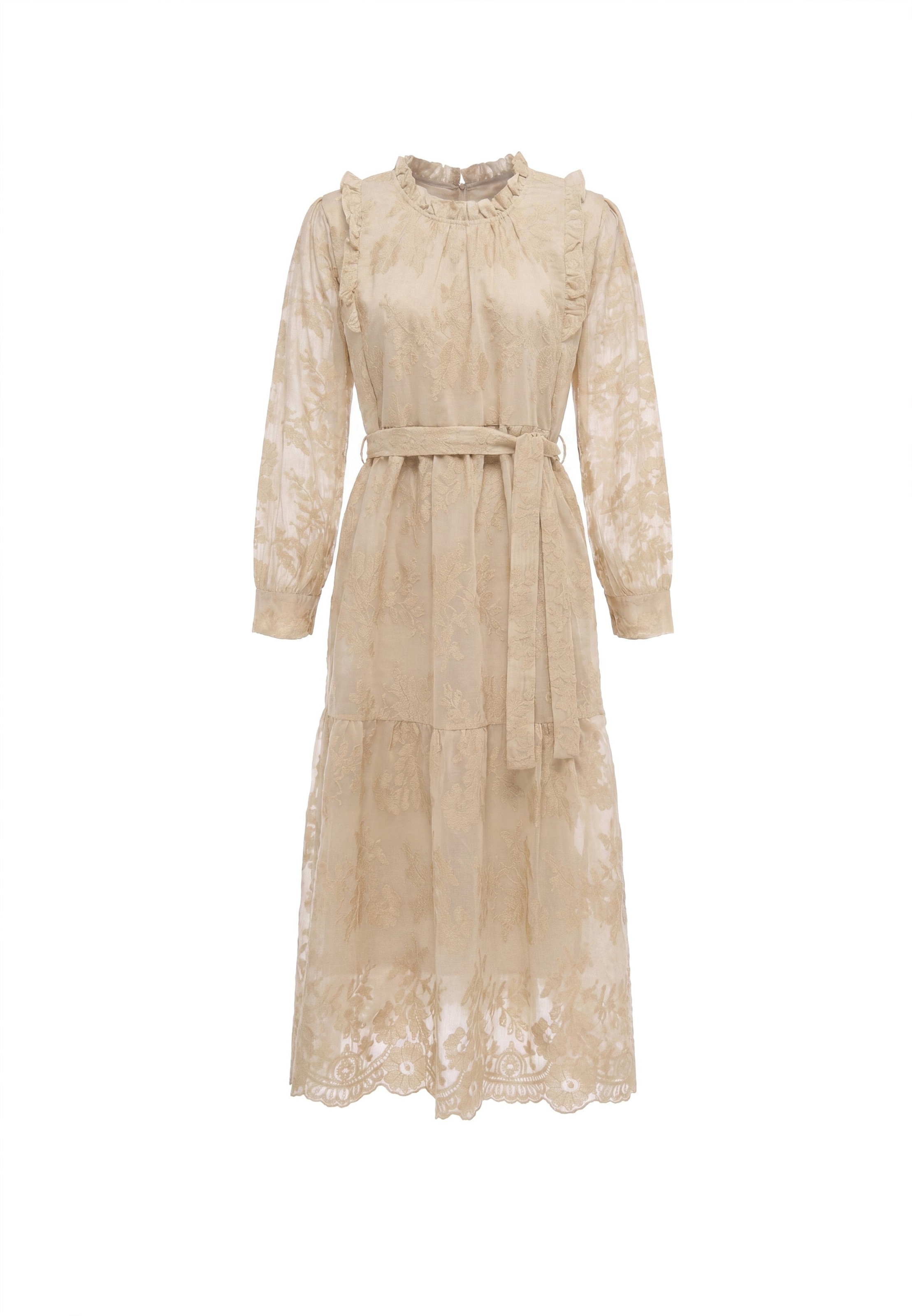 Usha Dress in 40 in Dark beige, Item view