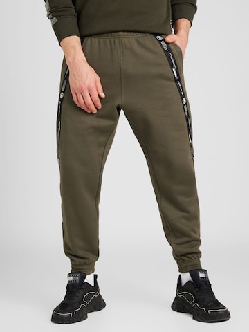 Effilé Pantalon G-Star RAW en vert : devant