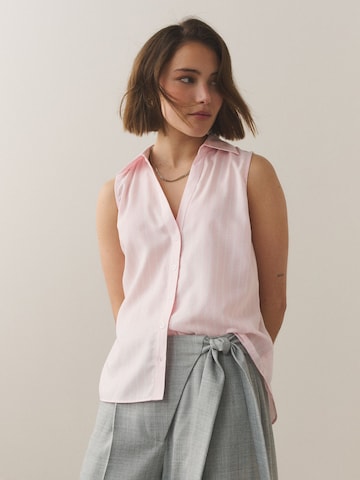 Next Blouse in Pink: front