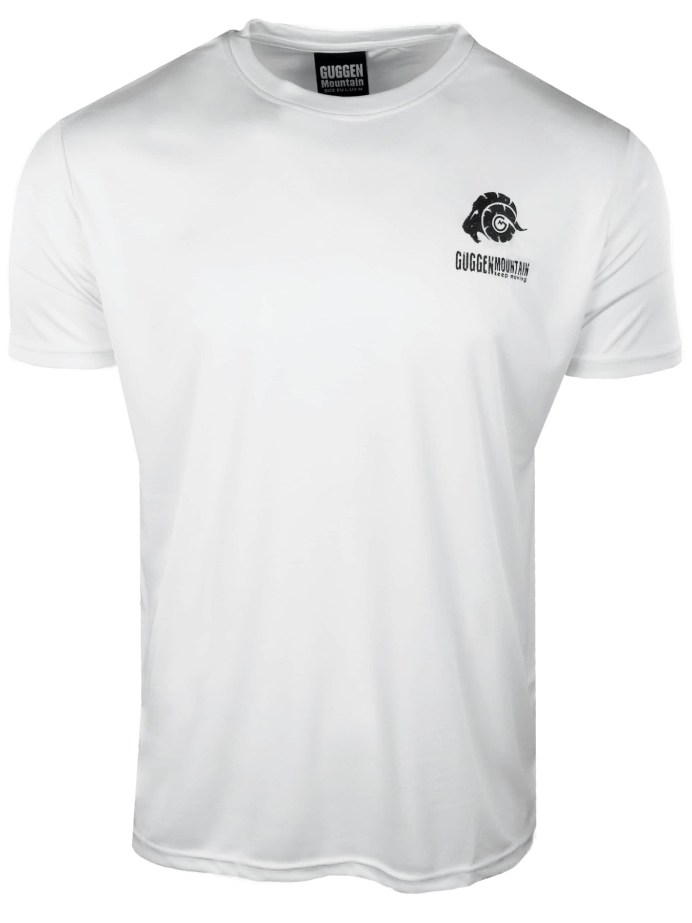 Guggen Mountain Performance Shirt in Black / White, Item view