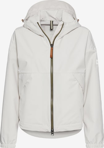 CAMEL ACTIVE Windbreaker aus recyceltem Polyester in Weiß: Vorderseite