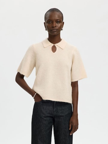 Pullover di SELECTED in grigio: frontale