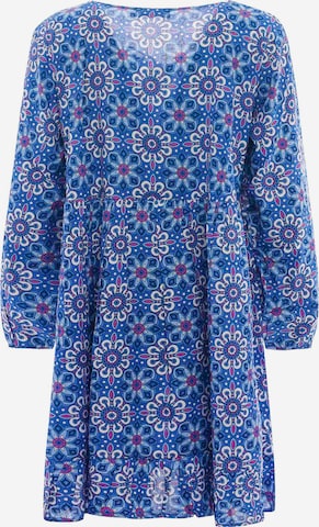 Robe 'Fine' Zwillingsherz en bleu