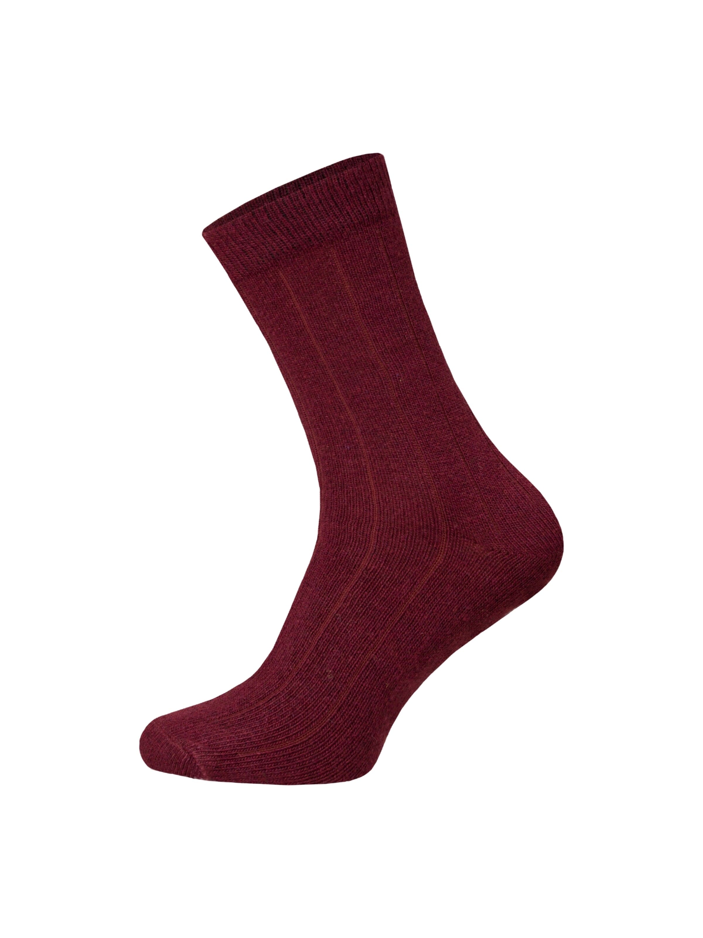 HomeOfSocks Socken 'HOS218'‌‌‌‌‌‌‌‌‌ in Rot: Vorderseite