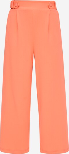 QS Pantalon à pince en orange, Vue avec produit