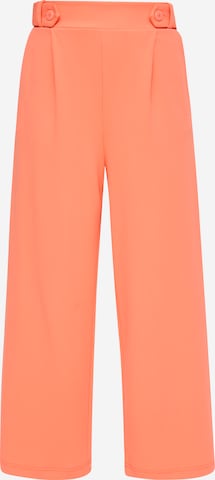 Wide Leg Pantalon QS en orange : devant