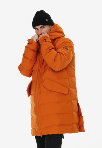 SOS Winter Coat 'Vars' in Orange