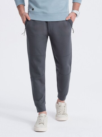 Ombre Regular Broek 'PASK-0142' in Grijs: voorkant