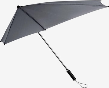 Maxte Regenschirm 'Stormaxi Aerodynamischer Sturmregenschirm Windproof' in Grau: Vorderseite