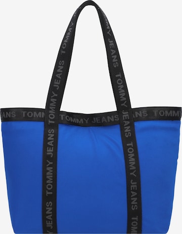 Tommy Jeans Shopper 'Essentials' in Blauw: voorkant