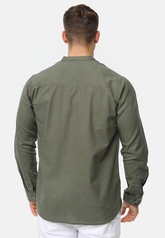 INDICODE JEANS Regular fit Button Up Shirt 'Raffi' in Green