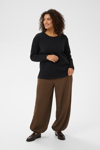 KAFFE CURVE - Camisa 'KCHellen' em preto