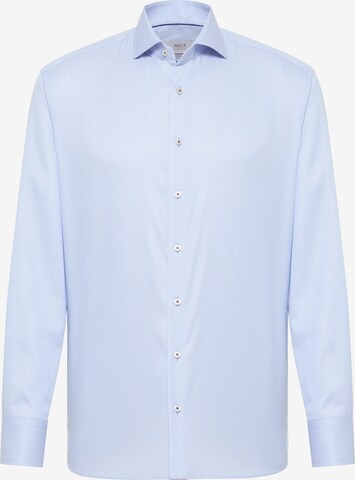 ETERNA Regular fit Button Up Shirt in Blue: front